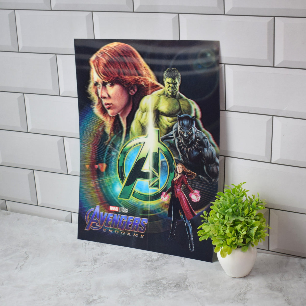 Avengers Endgame Heroes 3D Lenticular A3 Poster – design 3