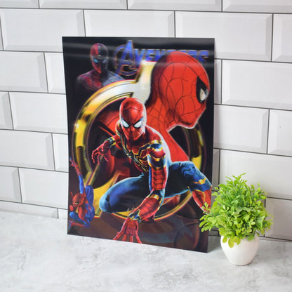 Avengers Iron Man, Captain America & Spider-Man 3D Lenticular A3 Poster – Spider-Man