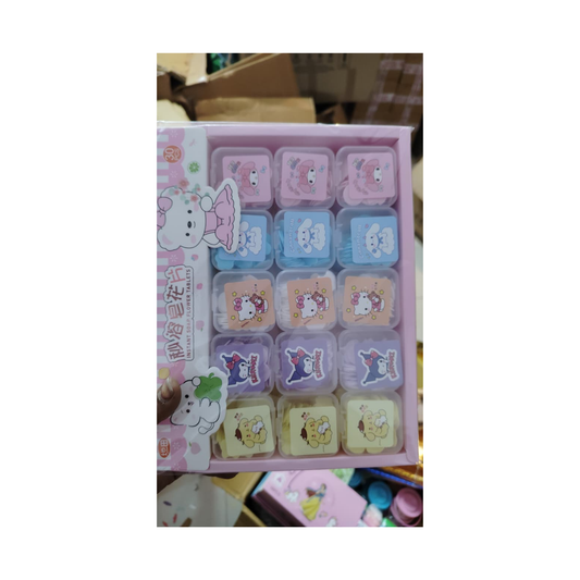 Cute Cartoon Contact Lens Case Set