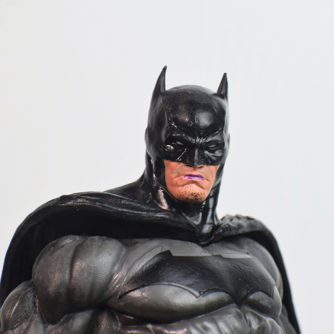 Batman ultimate 38cm Action Figure - close-up of cowl and face