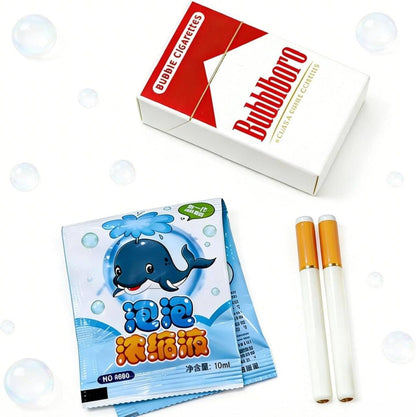 Bubble Cigarette Toy Pack - Puff-Powered Soap Bubble Blower Sticks