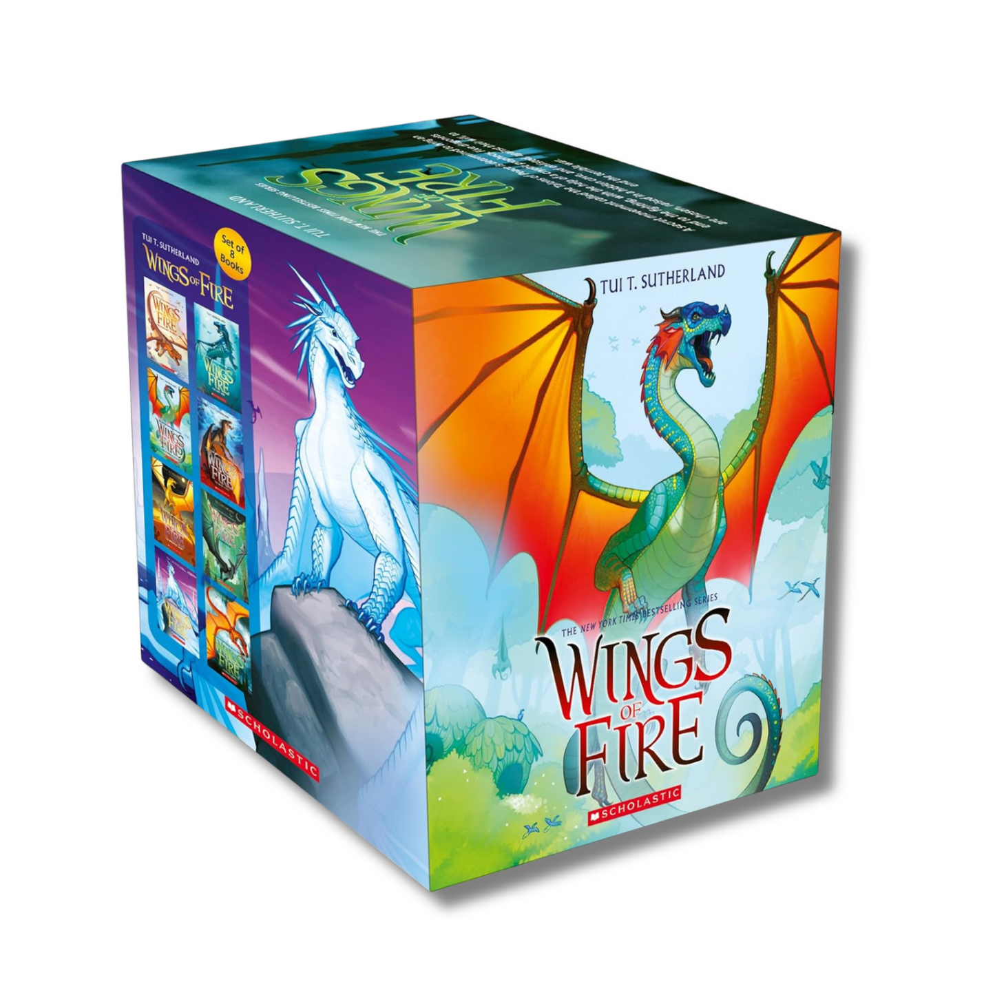 [Boxset]Wings Of Fire (8 Books) by Tui T. Sutherland (Paperback)