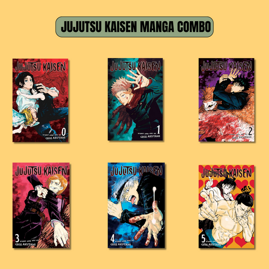 (Combo) Jujutsu Kaisen Manga : Vol 0-5 (Paperback)