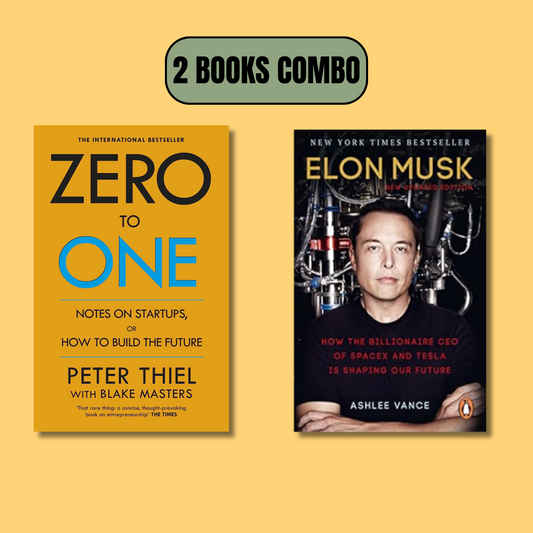 (Combo) Zero To One—Elon Musk by Ashlee Vance (Paperback)