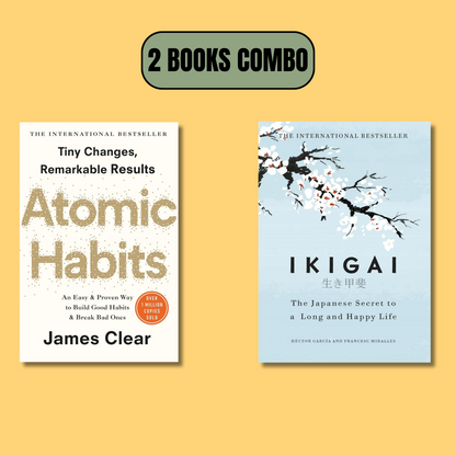 [Hardcover] (Combo) Atomic Habits—Ikigai