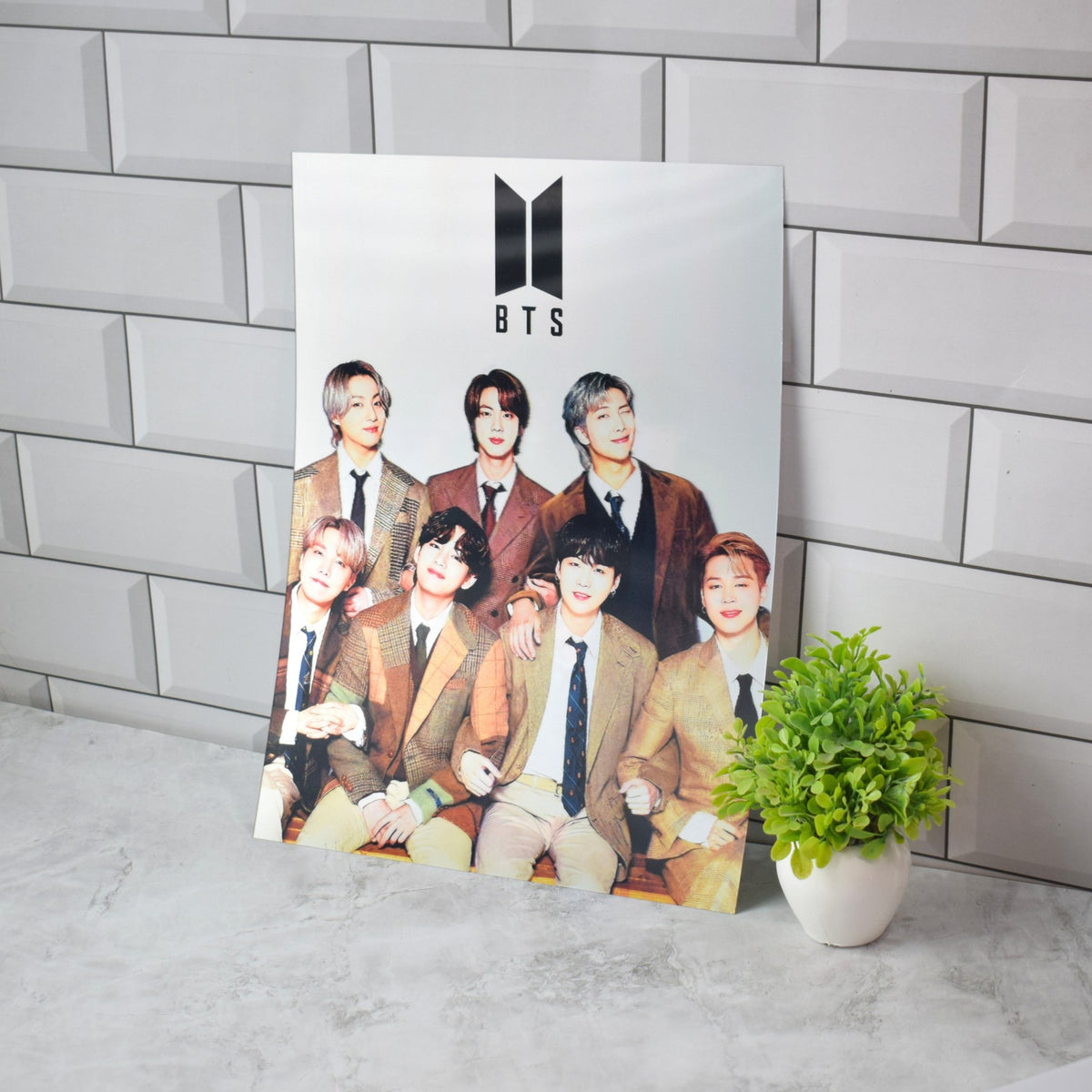 BTS Group 3D Lenticular A3 Poster – design 2