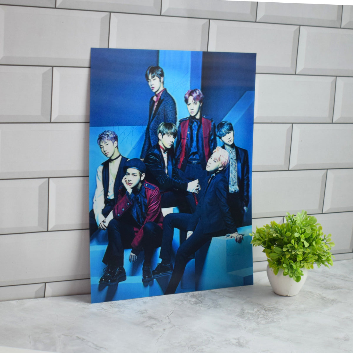 BTS Signature 3D Lenticular A3 Poster – design 2