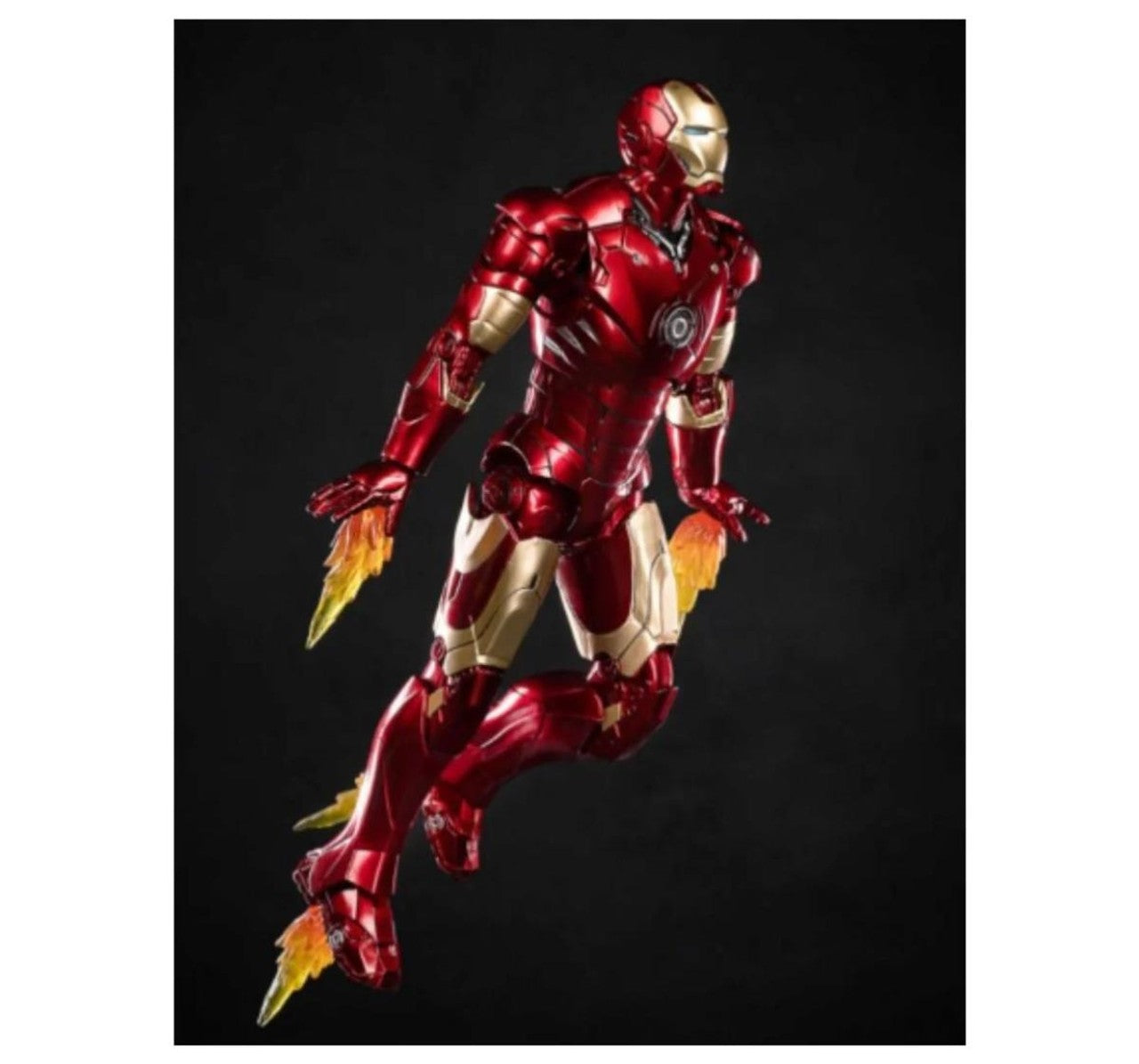 Iron Man Mark III ZD Toys Action Figure – 1/10 Scale Marvel Collectible (Iron Man)