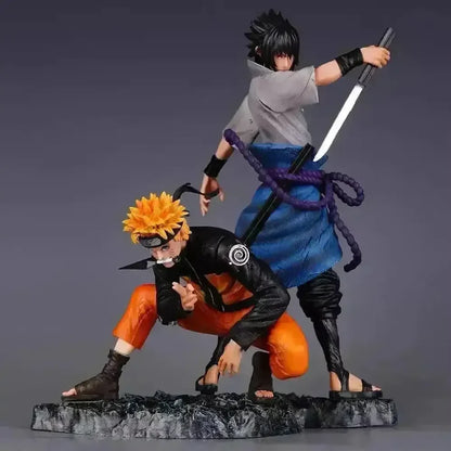 Naruto vs Sasuke Battle Pose Edition – Premium 29 cm Action Figure