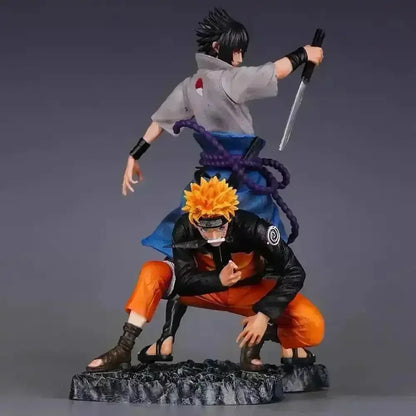 Naruto vs Sasuke Battle Pose Edition – Premium 29 cm Action Figure