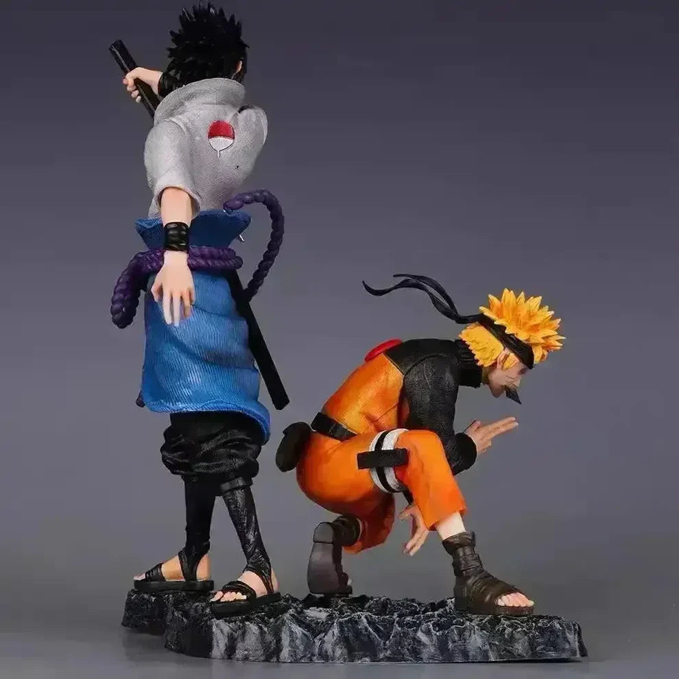 Naruto vs Sasuke Battle Pose Edition – Premium 29 cm Action Figure