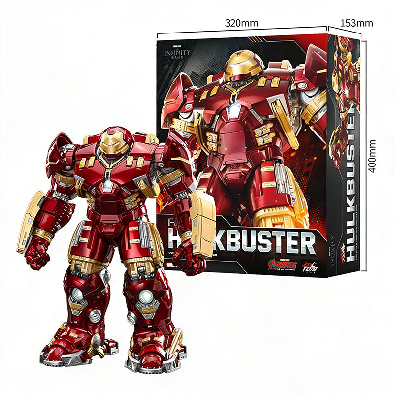 Hulkbuster Mark 44 Deluxe (LED) — ZD Toys Action Figure - image 6