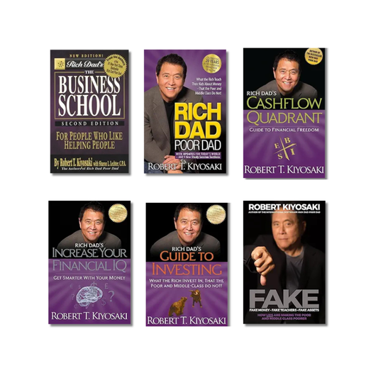 (Combo 6 Book) Robert T Kiyosaki Combo