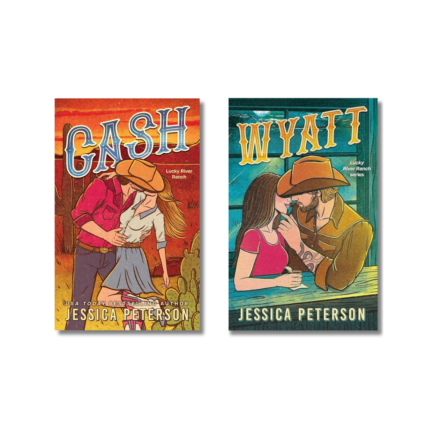 (Combo 2 Book) Cash & Wyatt