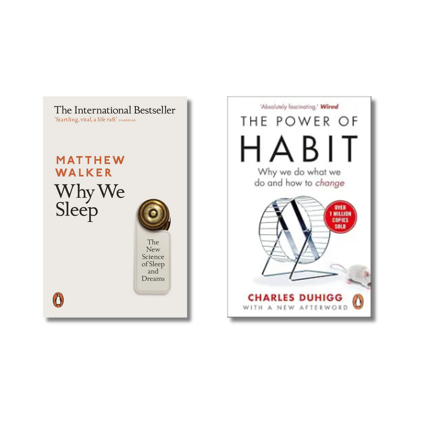 (Combo 2 Book) Why We Sleep + The Power of Habit