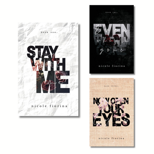 (Combo 3 Book) Stay with Me, Even When I'm Gone and Now Open Your Eyes