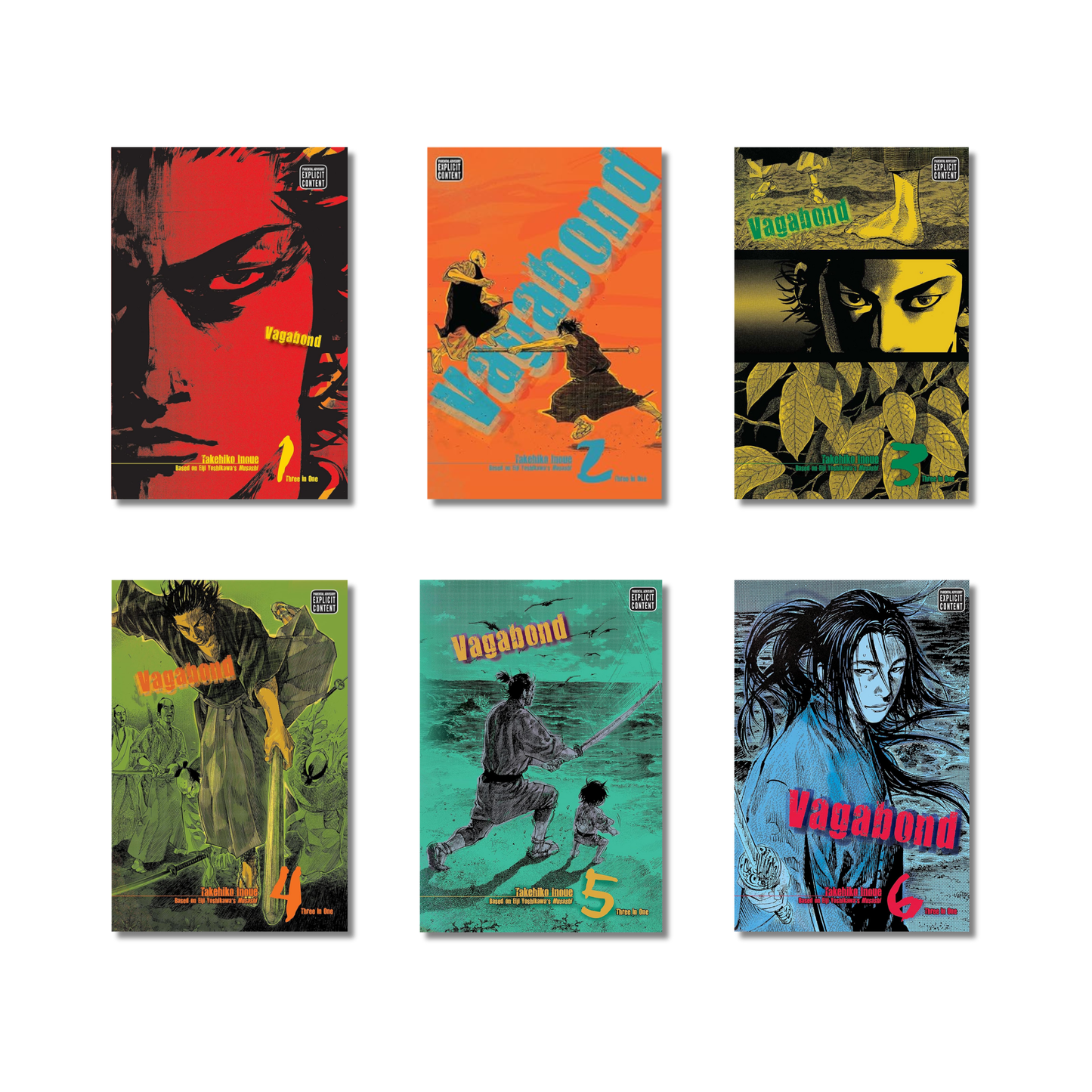 (Combo) Vagabond [VIZBIG Edition] 1 to 6