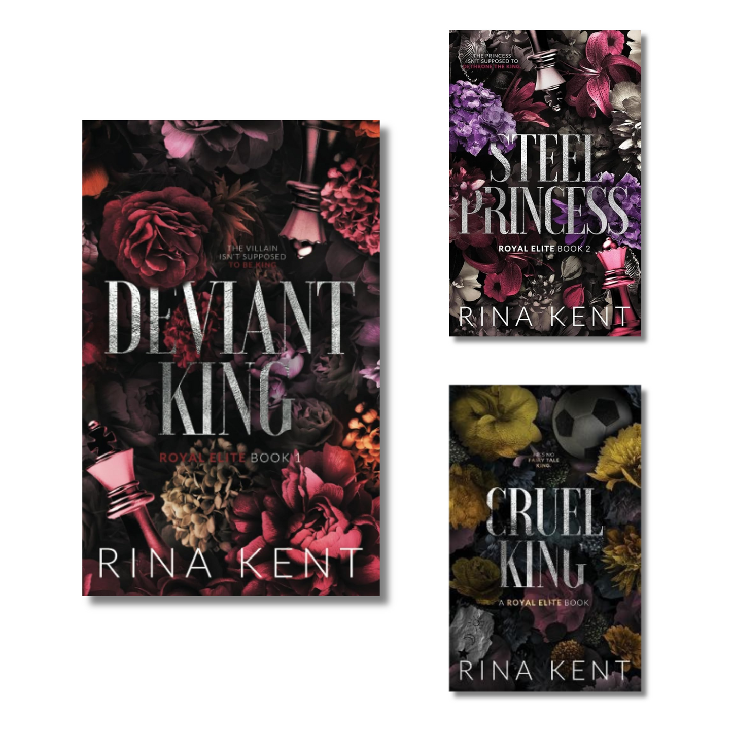(Combo 3 Book) Deviant King + Steel Princess + Cruel King