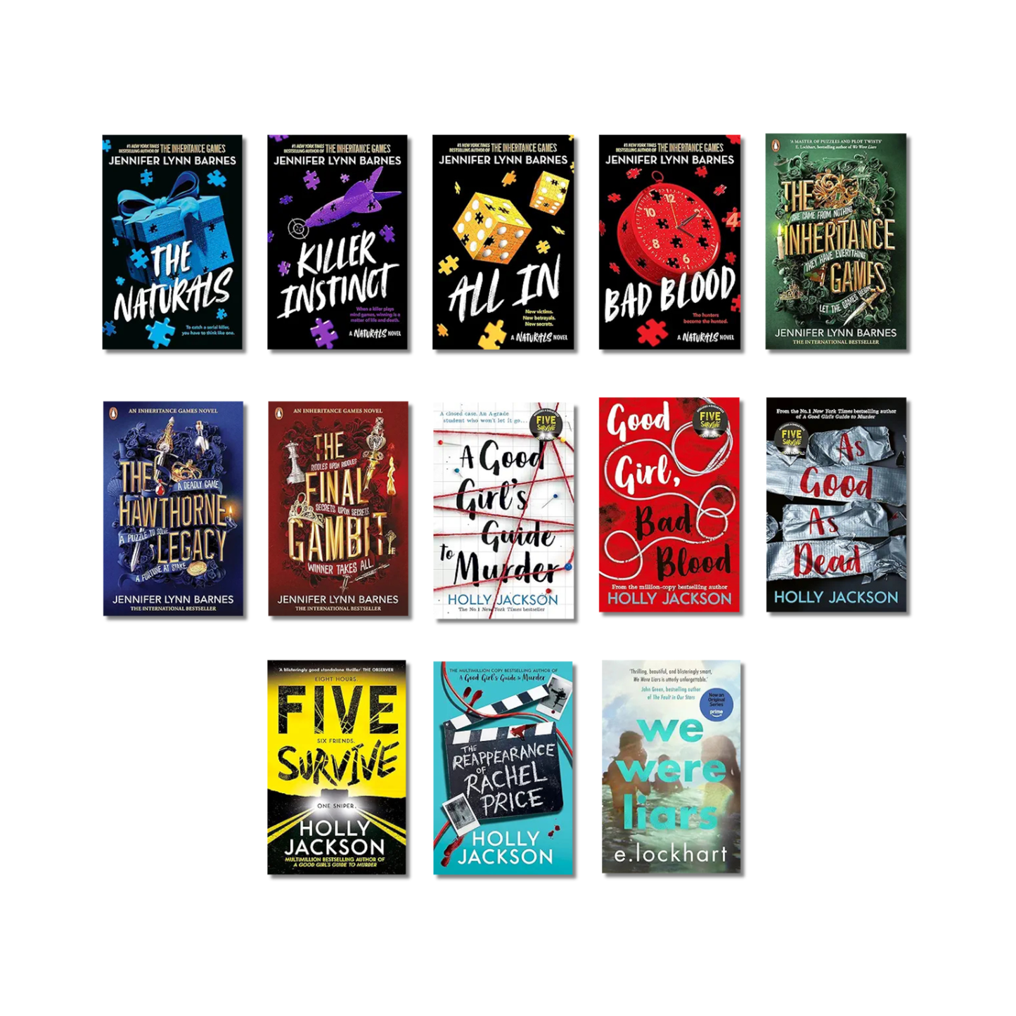 (Combo) Ultimate Mystery & Thriller (13 Books)