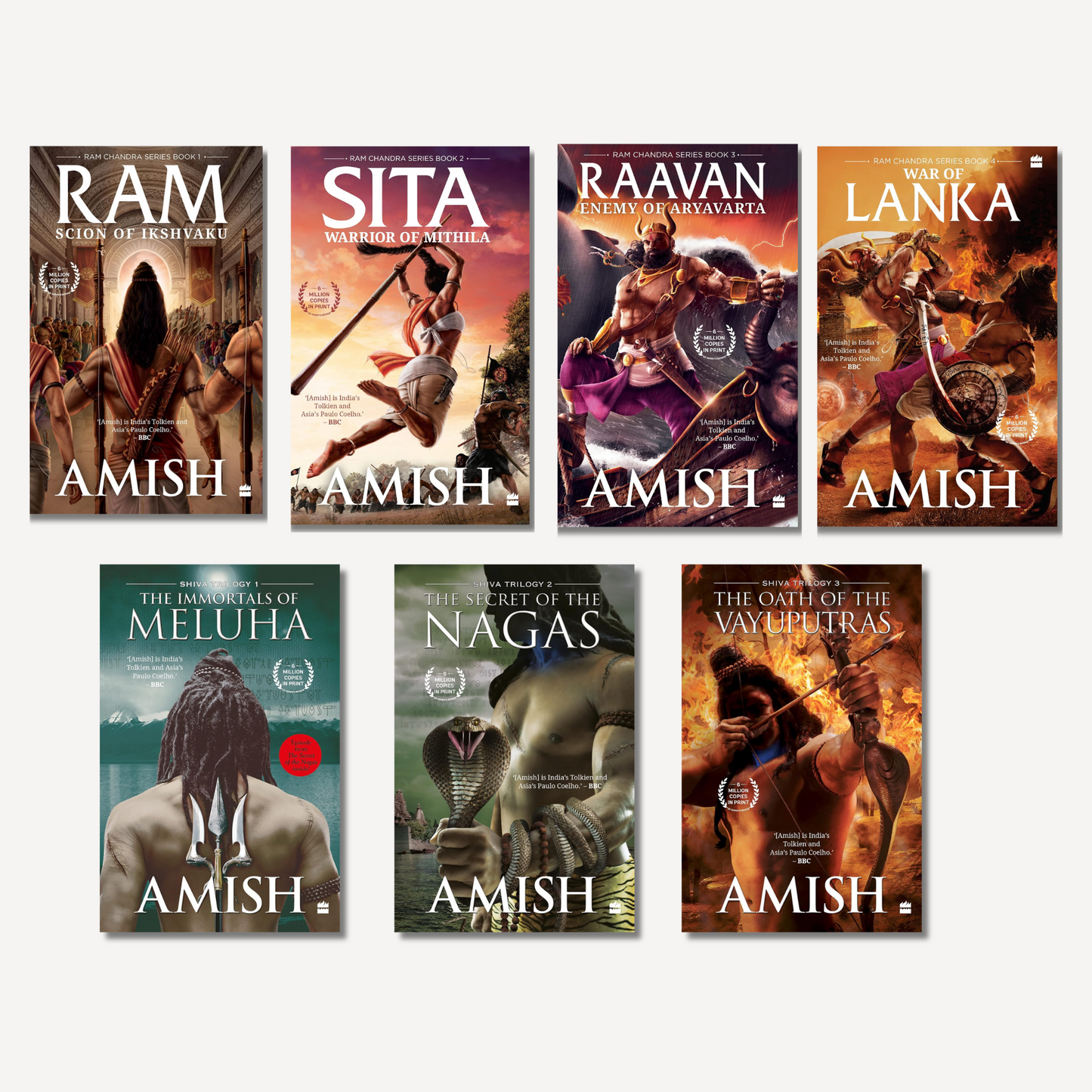 INDIAN Mythology Combo of 7 Books