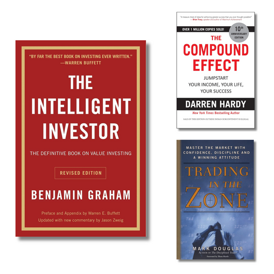 (Combo 3 Book) The intelligent investor, The compound effect and Trading in the zone