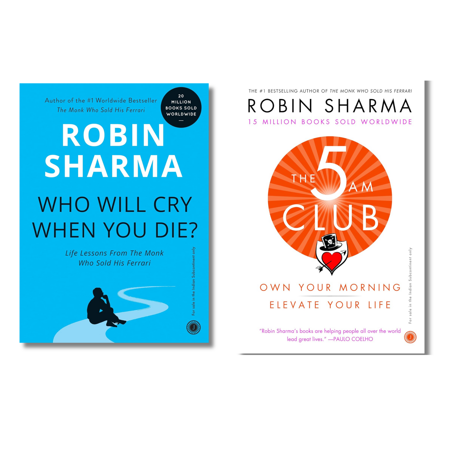 (Combo 2 Book) Who will cry when you die and The 5 AM CLUB