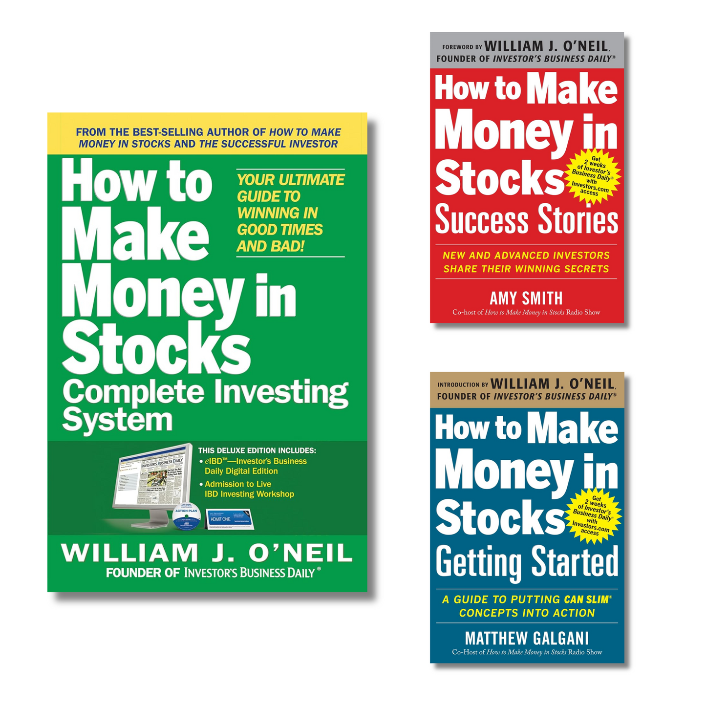(Combo 3 Book) How to Make Money in Stocks Trilogy