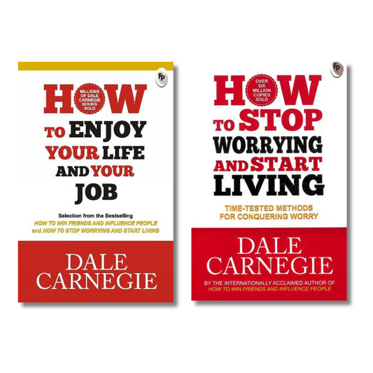 (Combo 2 Book) How to Enjoy your life & your Job + How to Stop Worrying and Start Living
