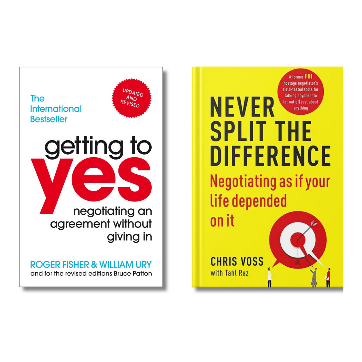 (Combo 2 Book) Getting to Yes + Never Split the Difference