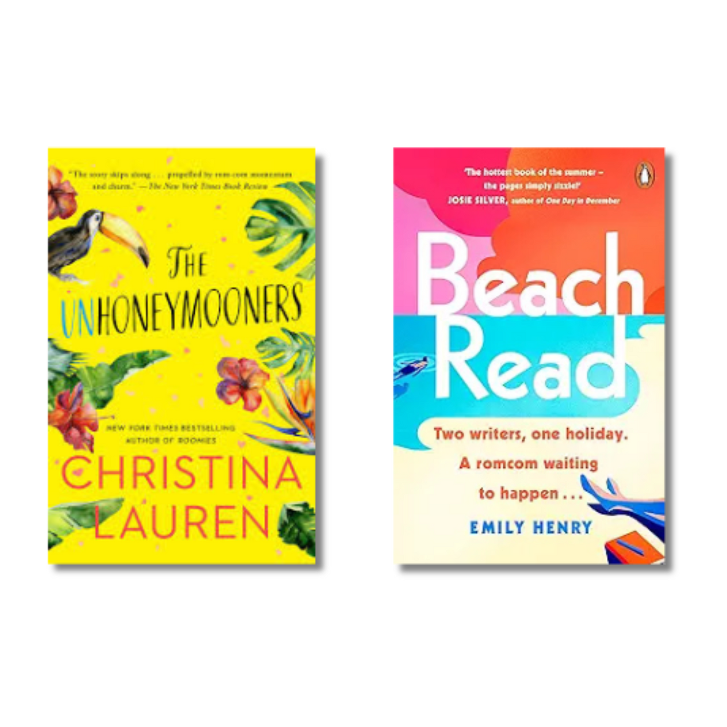 (Combo 2 Book) The Unhoneymooners + Beach Read