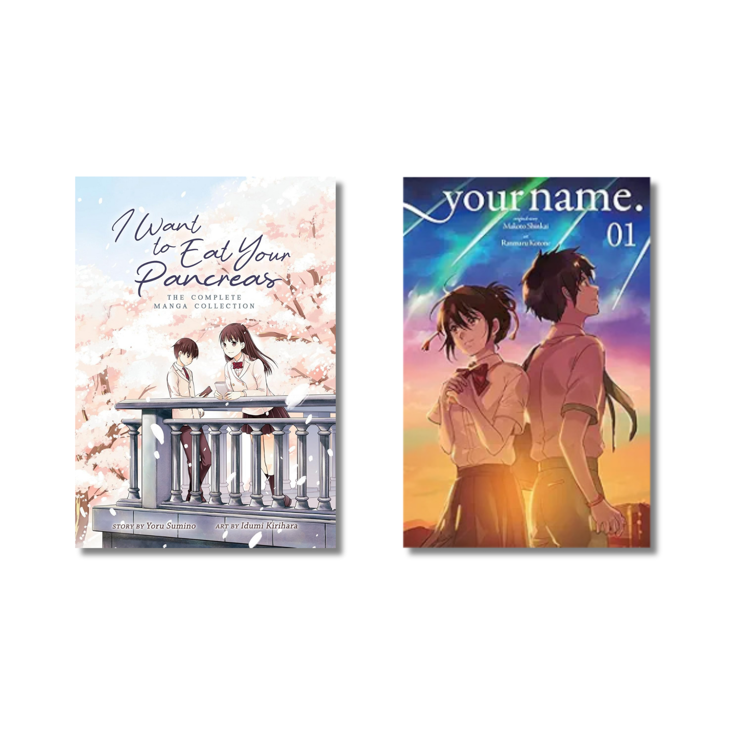 (Combo 2 Book) I Want To Eat Pancreas + Your Name