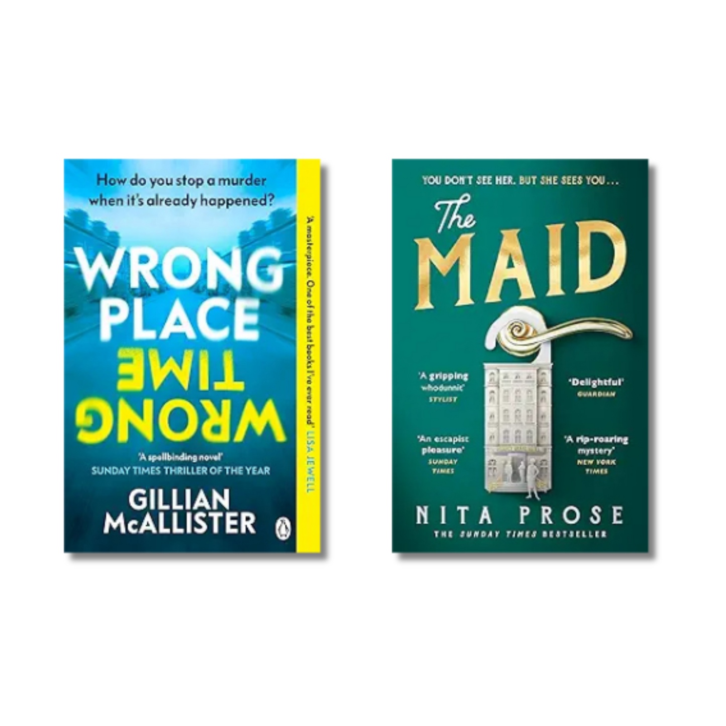 (Combo 2 Book) Wrong Place Wrong Time + The Maid