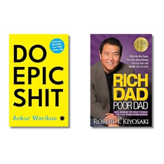 (Combo 2 Book) Rich Dad Poor Dad + Do Epic Shit
