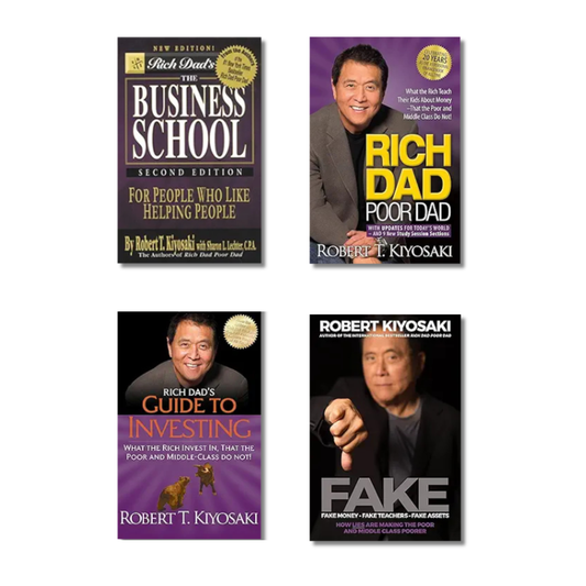 (Combo 4 Book) Robert T Kiyosaki