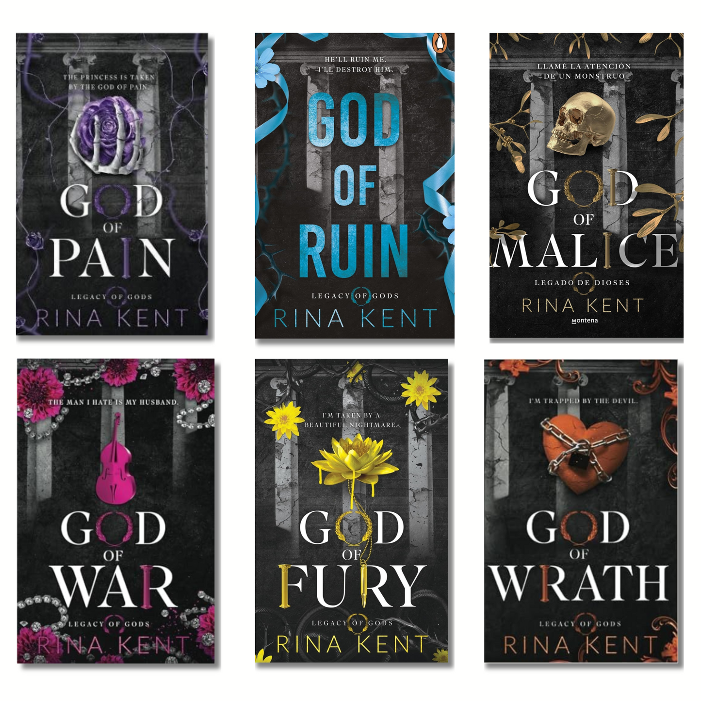 Legacy of Gods Series (6 book Combo)