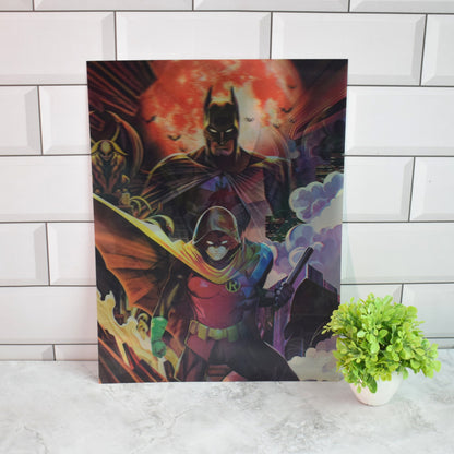 DC Robin, Red Hood & Nightwing 3D Lenticular A3 Poster – Batman & Robin