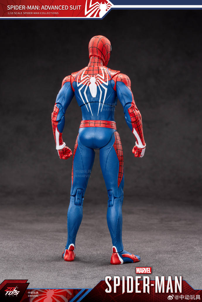 Spider-Man Advanced Suit — ZD Toys Action Figure - image 6