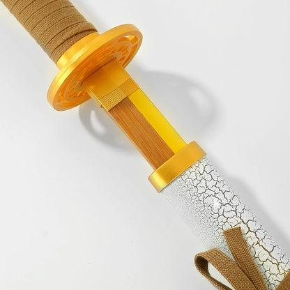 Zenitsu Agatsuma Nichirin Sword – 104 cm LED Katana | Demon Slayer Thunder Breathing