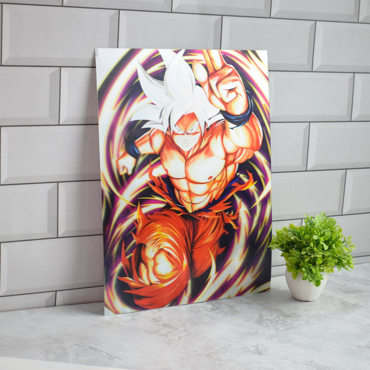 Dragon Ball Goku & Vegeta Power 3D Lenticular A3 Poster – Goku