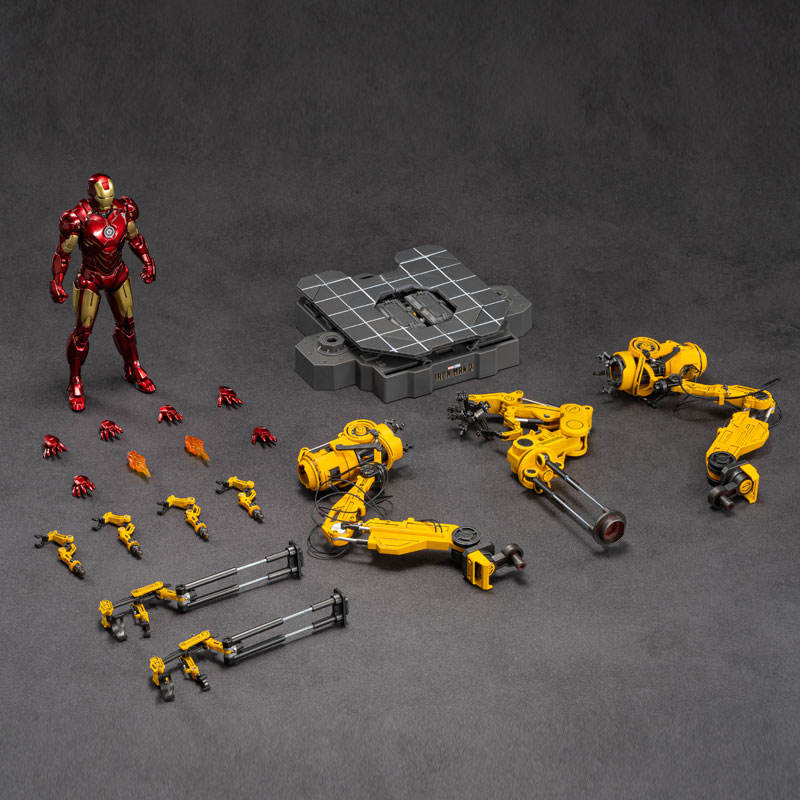 Iron Man Mark 4 with Suit-Up Gantry — ZD Toys Set - image 5