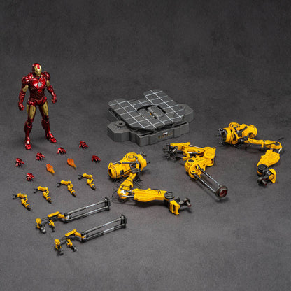 Iron Man Mark 4 with Suit-Up Gantry — ZD Toys Set - image 5