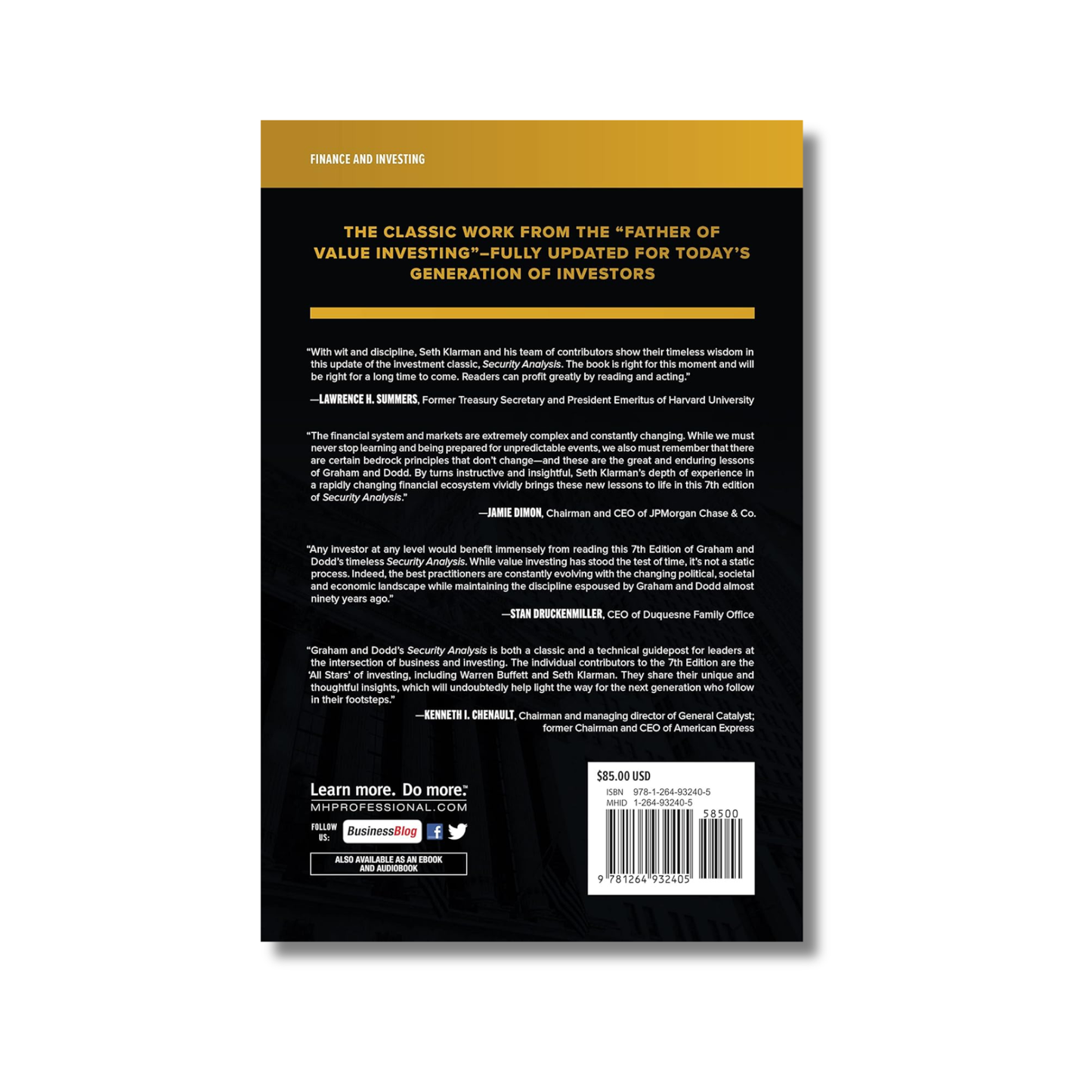 Security Analysis, Seventh Edition