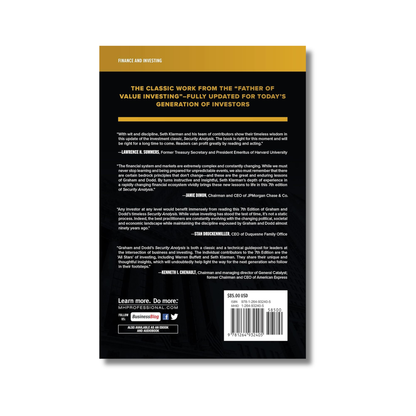 Security Analysis, Seventh Edition