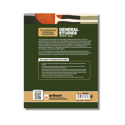 Arihant General Studies Paper-1 2026