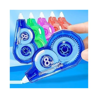 GT Correction Tape – 12m x 5mm Smooth Rolling Tape Dispenser