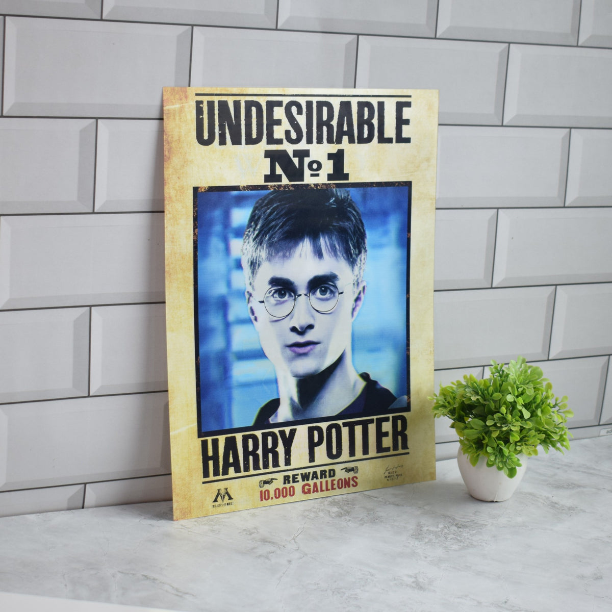 Harry Potter Wanted Colour Edition (Undesirable No.1 & Sirius Black) 3D Lenticular A3 Poster – Undesirable No. 1