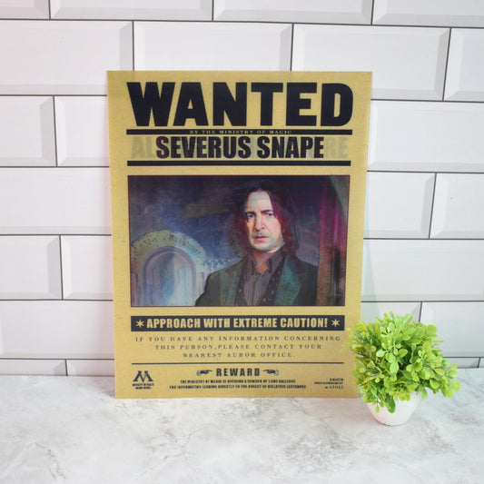 Harry Potter Wanted (Snape, Dumbledore & Sirius) 3D Lenticular A3 Poster – Snape