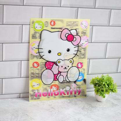 Hello Kitty Cute Friends 3D Lenticular A3 Poster – design 2