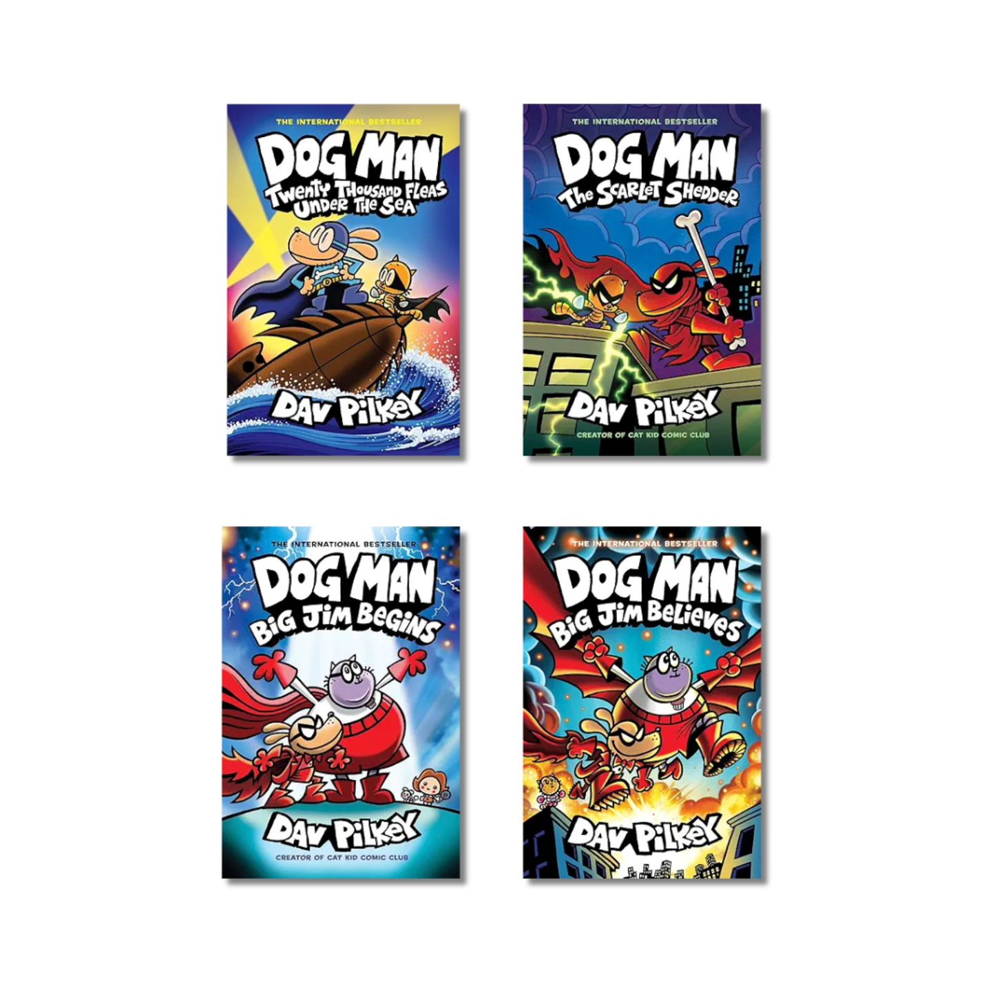 Dog Man Series 11-14 Collection Boxset box set