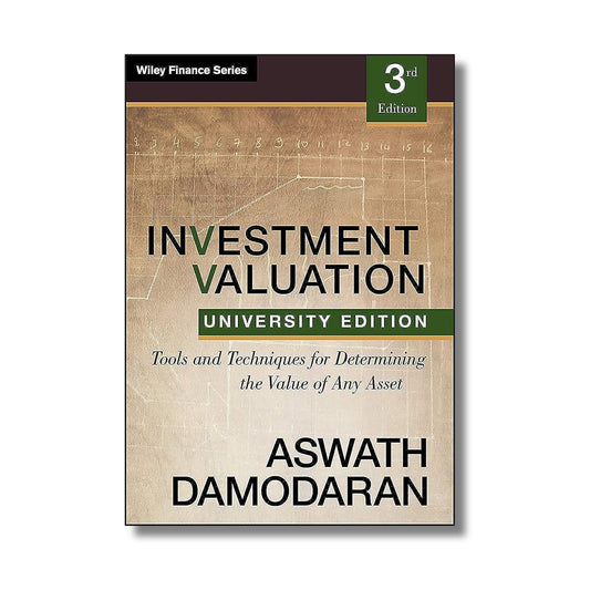 Investment Valuation (University Edition, 3rd Edition) book cover